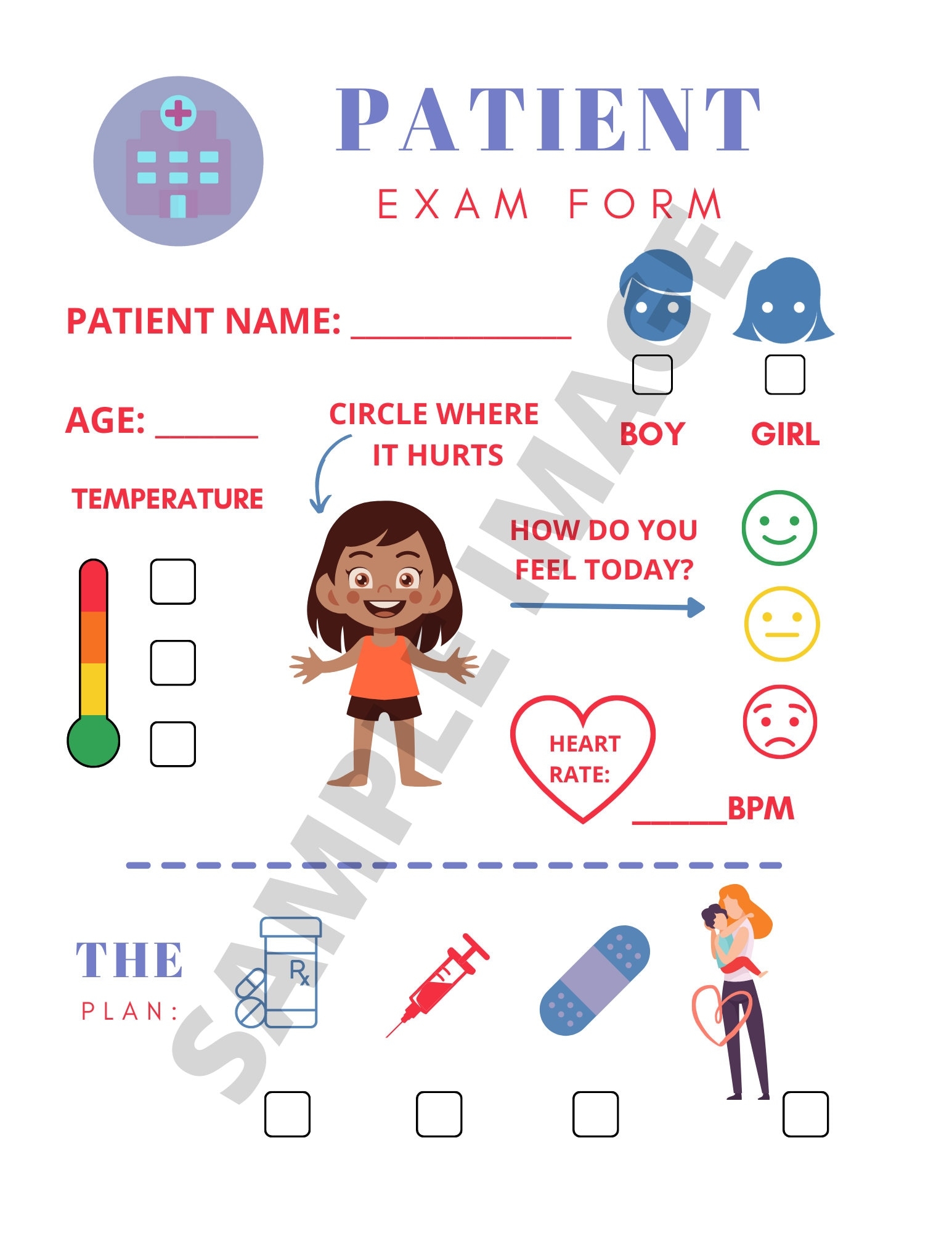 Doctor Or Nurse Pretend Play Digital File Preschool Printables Dress Up Patient Checkup Kids Downloads Pre k Homeschool Montessori PDF Etsy