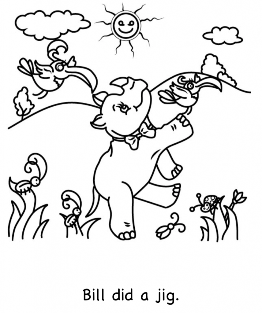 Early Reader Books Free Reading Elephant