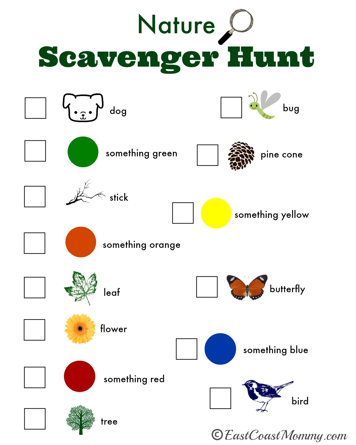 Free Nature Printables
