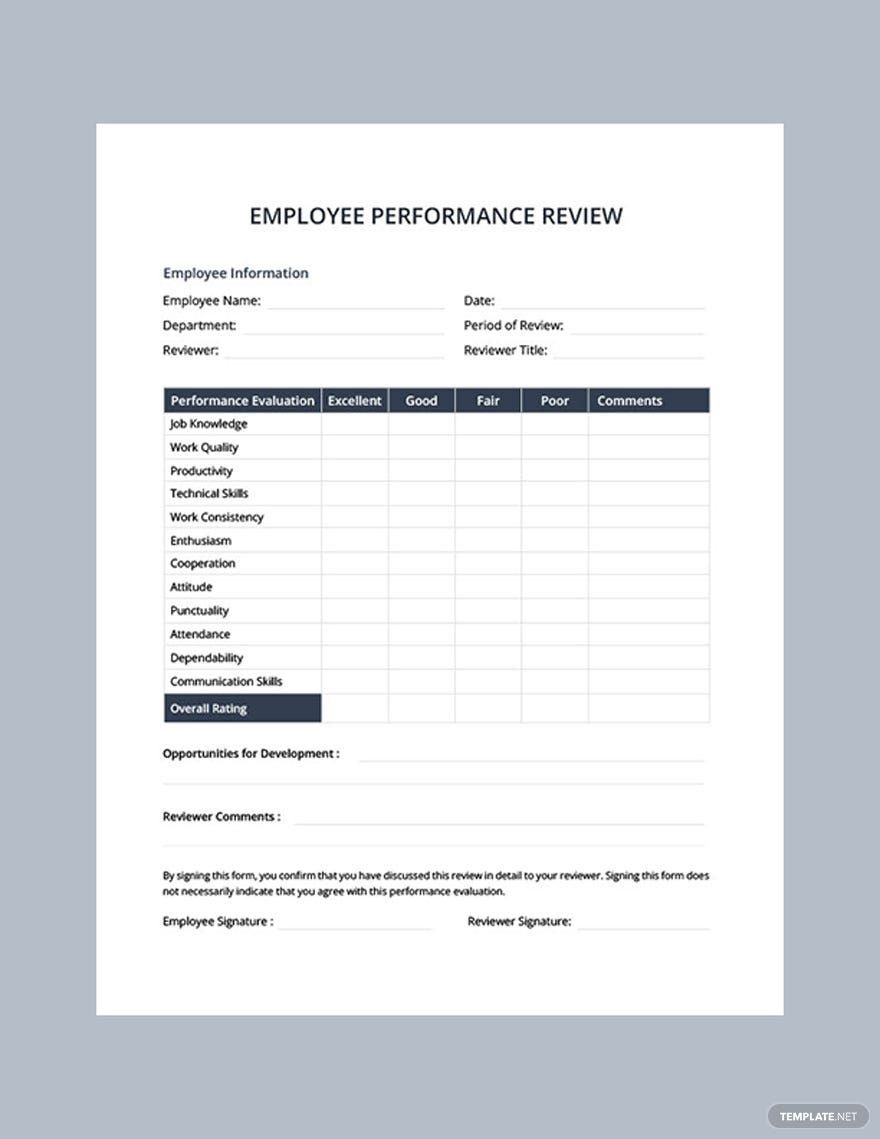 Evaluation Report Templates In Word FREE Download Template