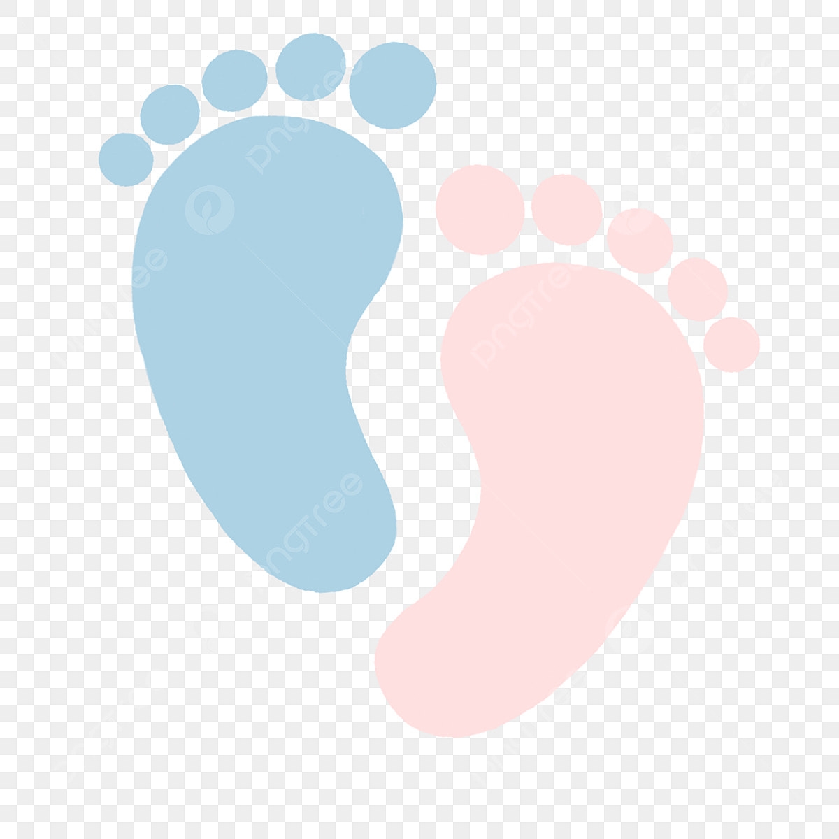 Footprint Pink Clipart Transparent Background Pink Blue Baby Footprints Clip Art Baby Footprints Clipart Baby Footprints Clipart PNG Image For Free Download