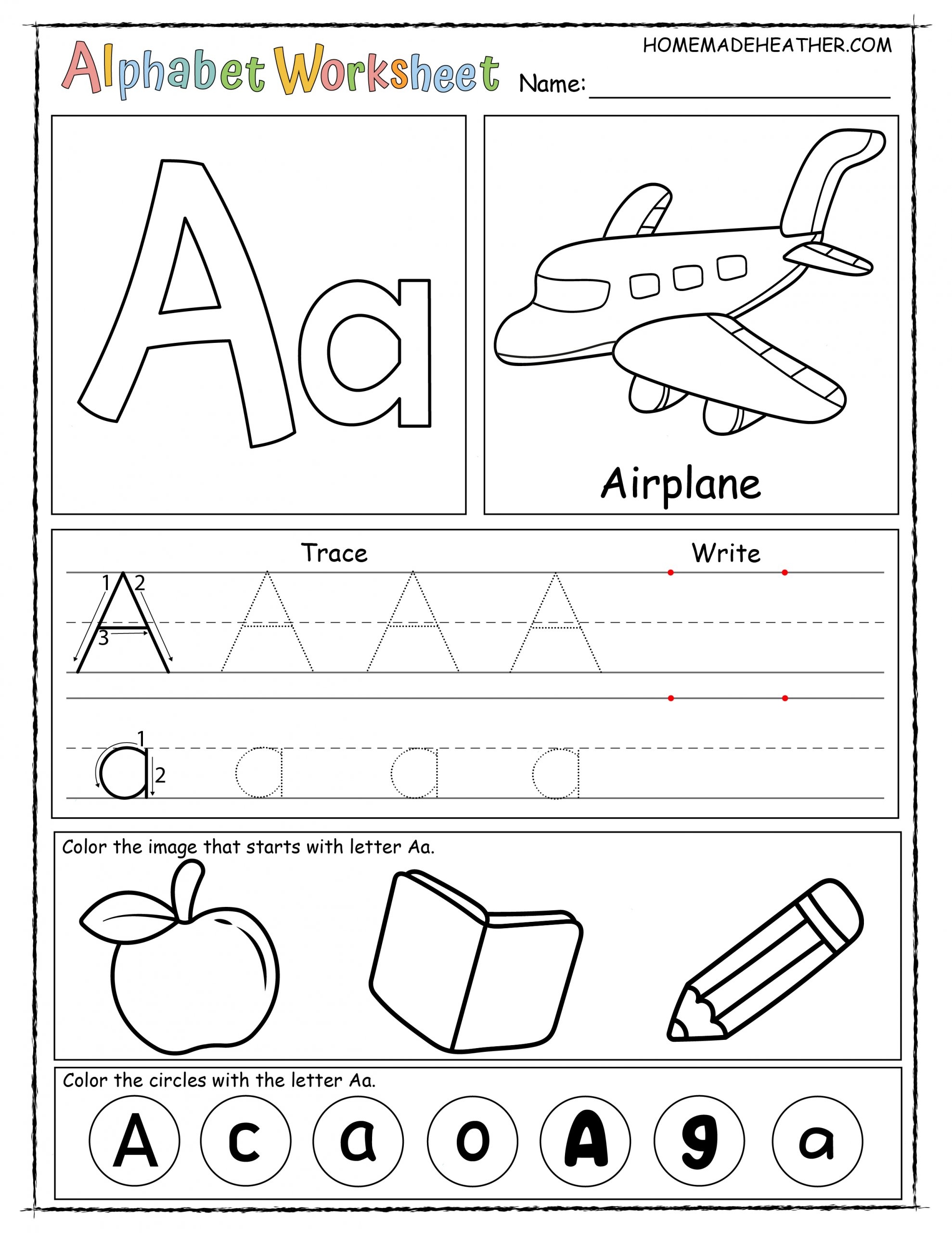 Free Alphabet Printables
