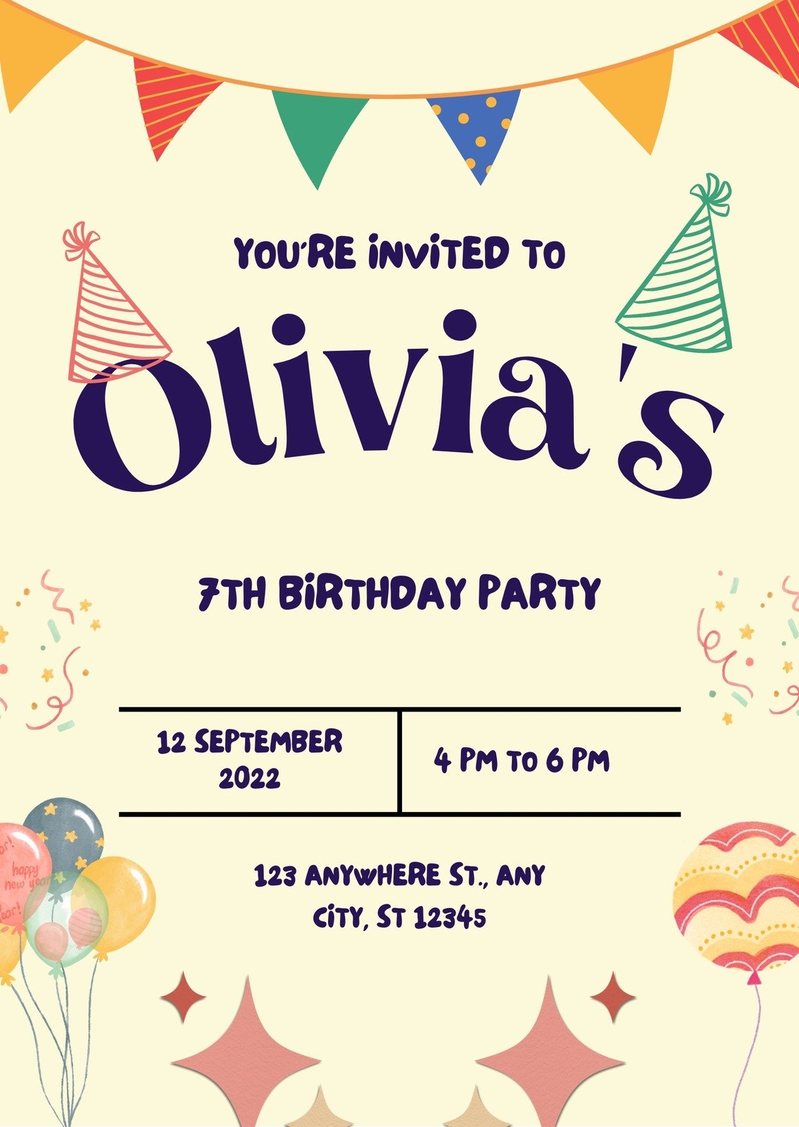 Birthday Invitation Free Printable Templates
