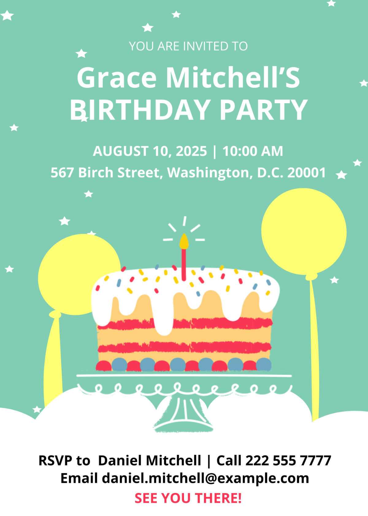 FREE Birthday Invitation Templates Examples Edit Online Download Template