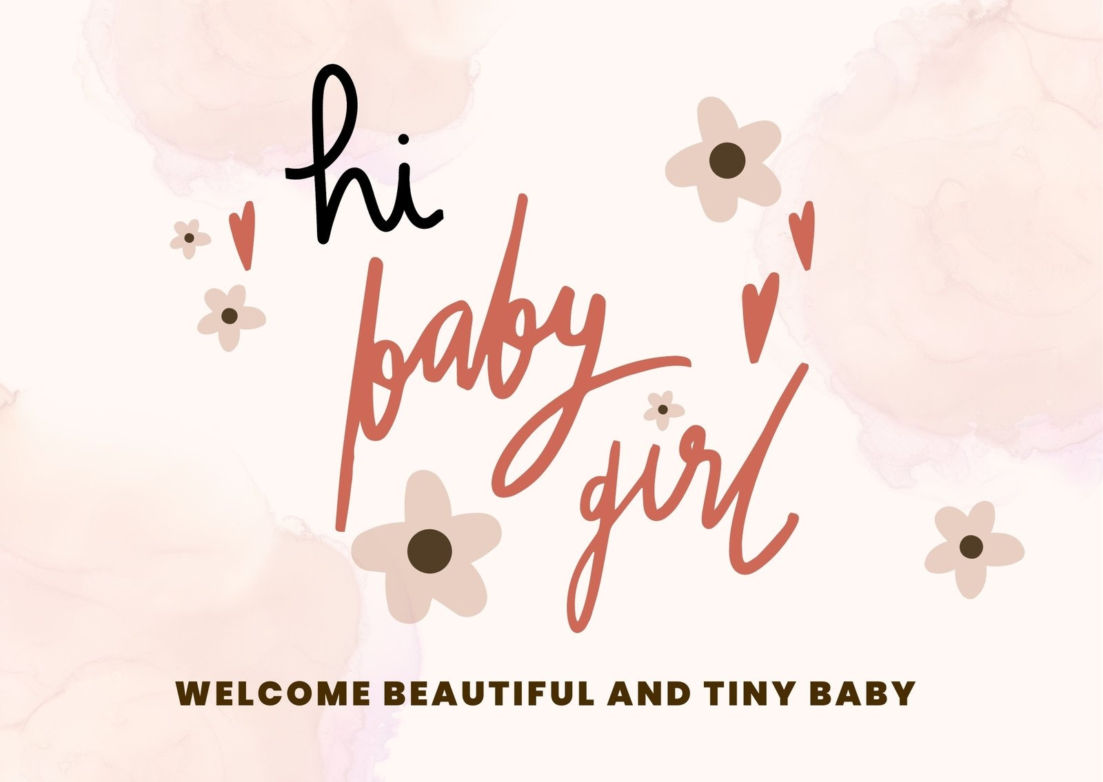 Free Custom Printable Baby Shower Card Templates Canva