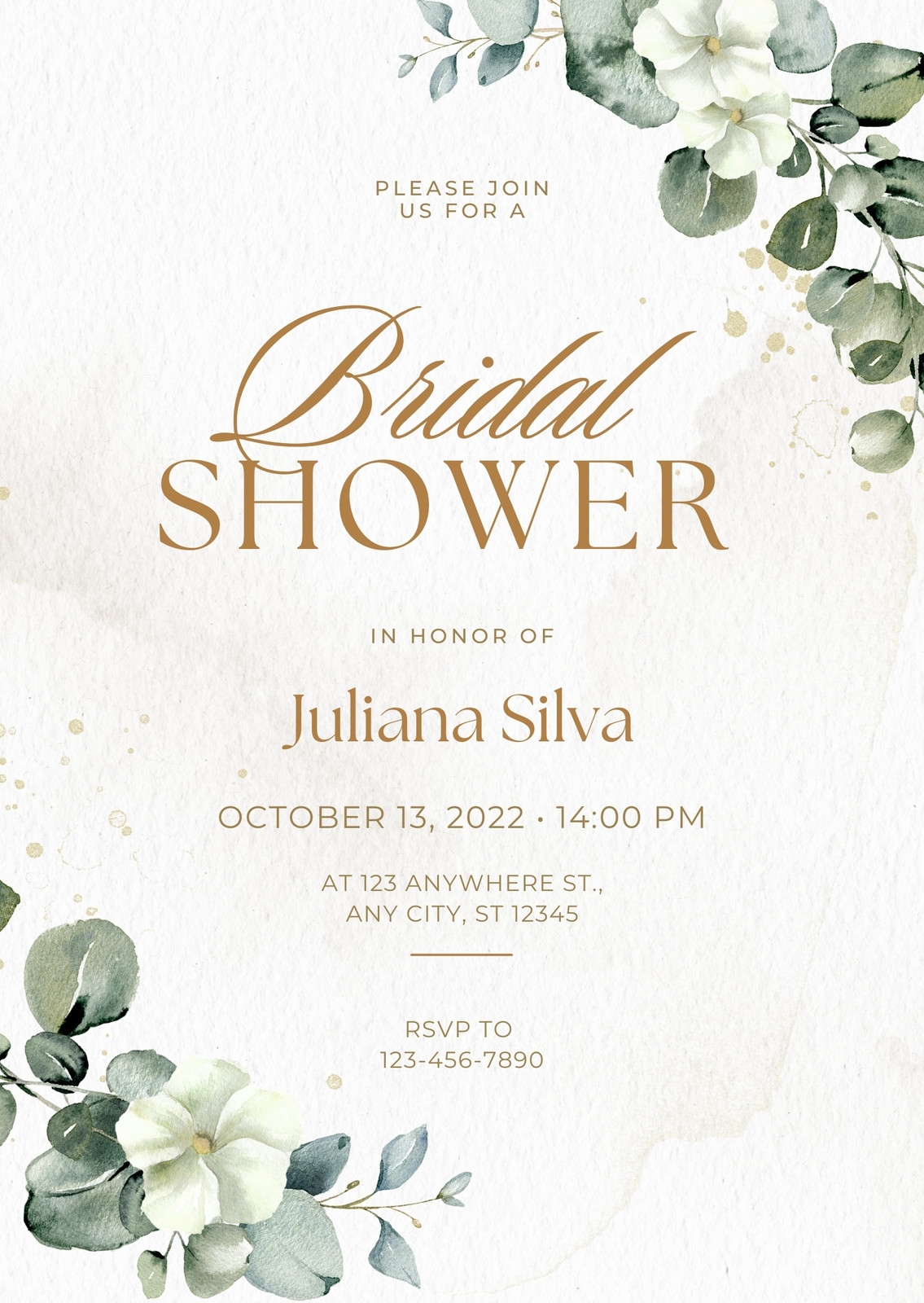 Free Printable Wedding Shower Cards