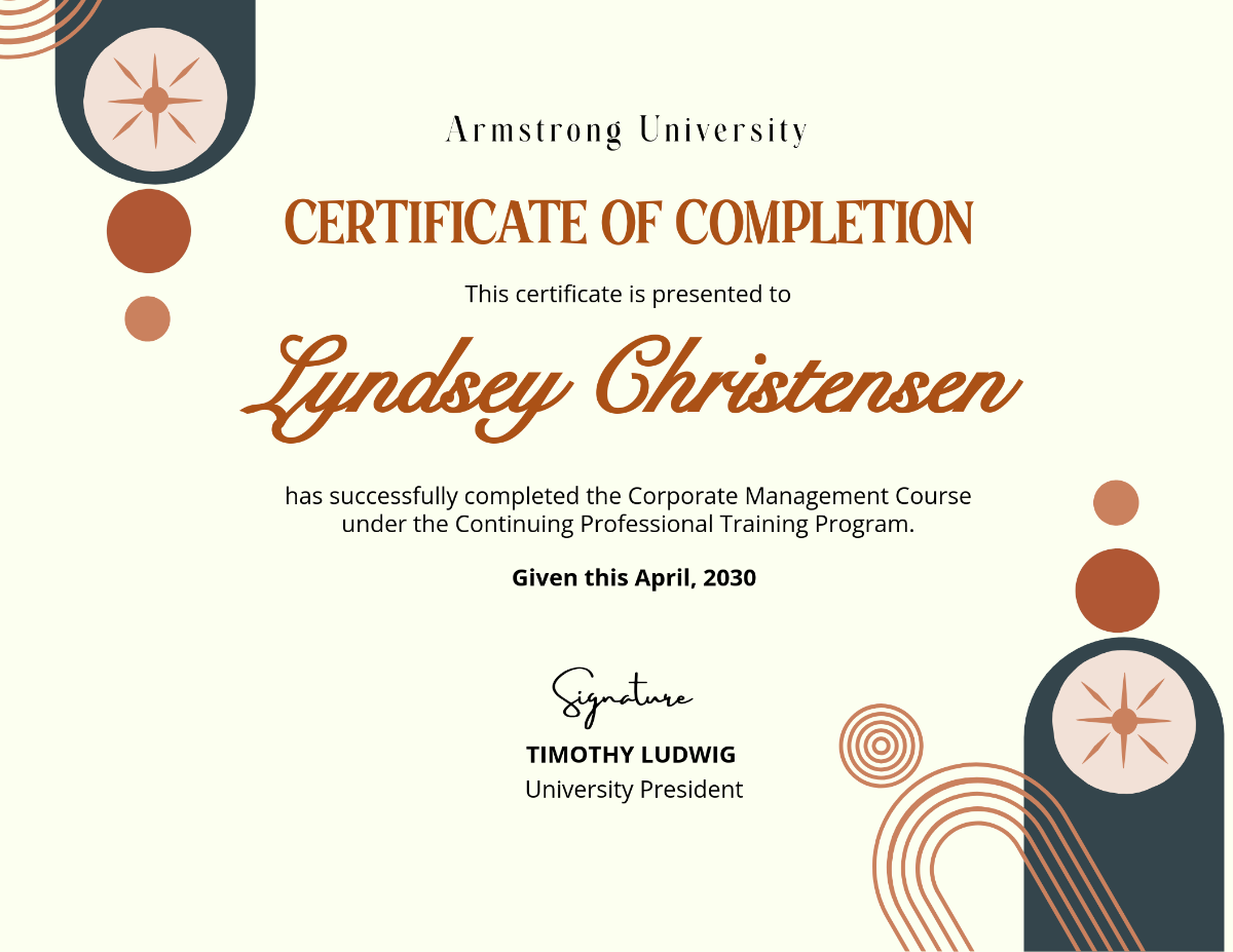 Free Printable Degree Templates