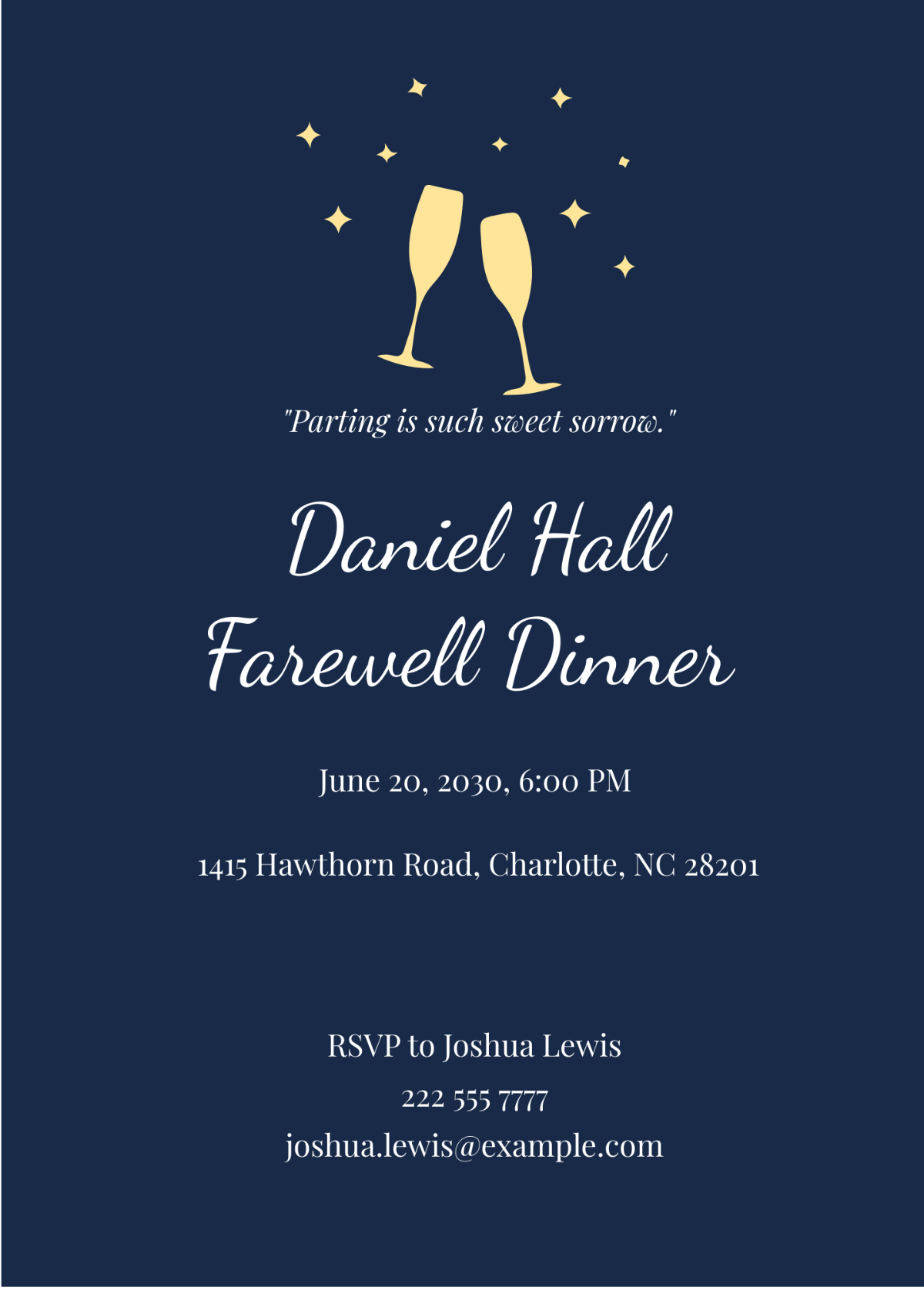 Free Printable Dinner Invitations