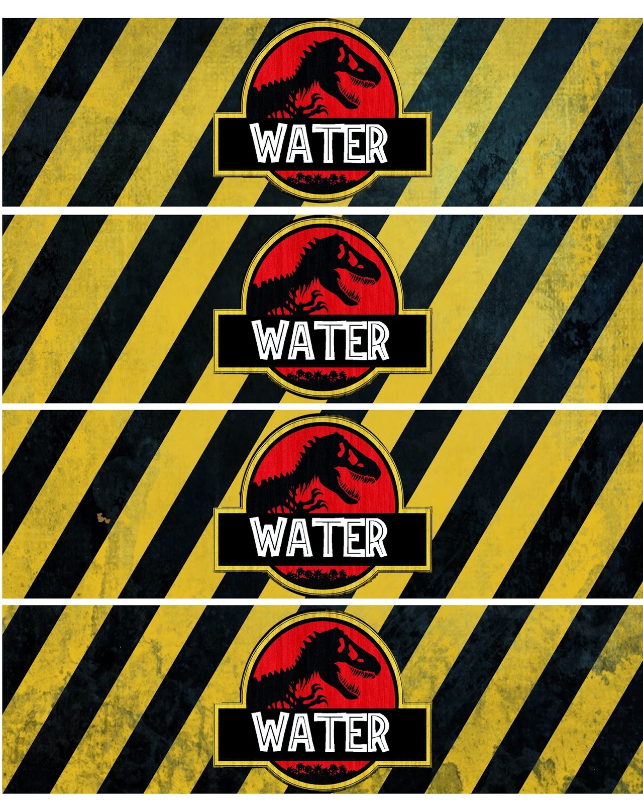 Free Dinosaur Jurrasic Park Party Printables