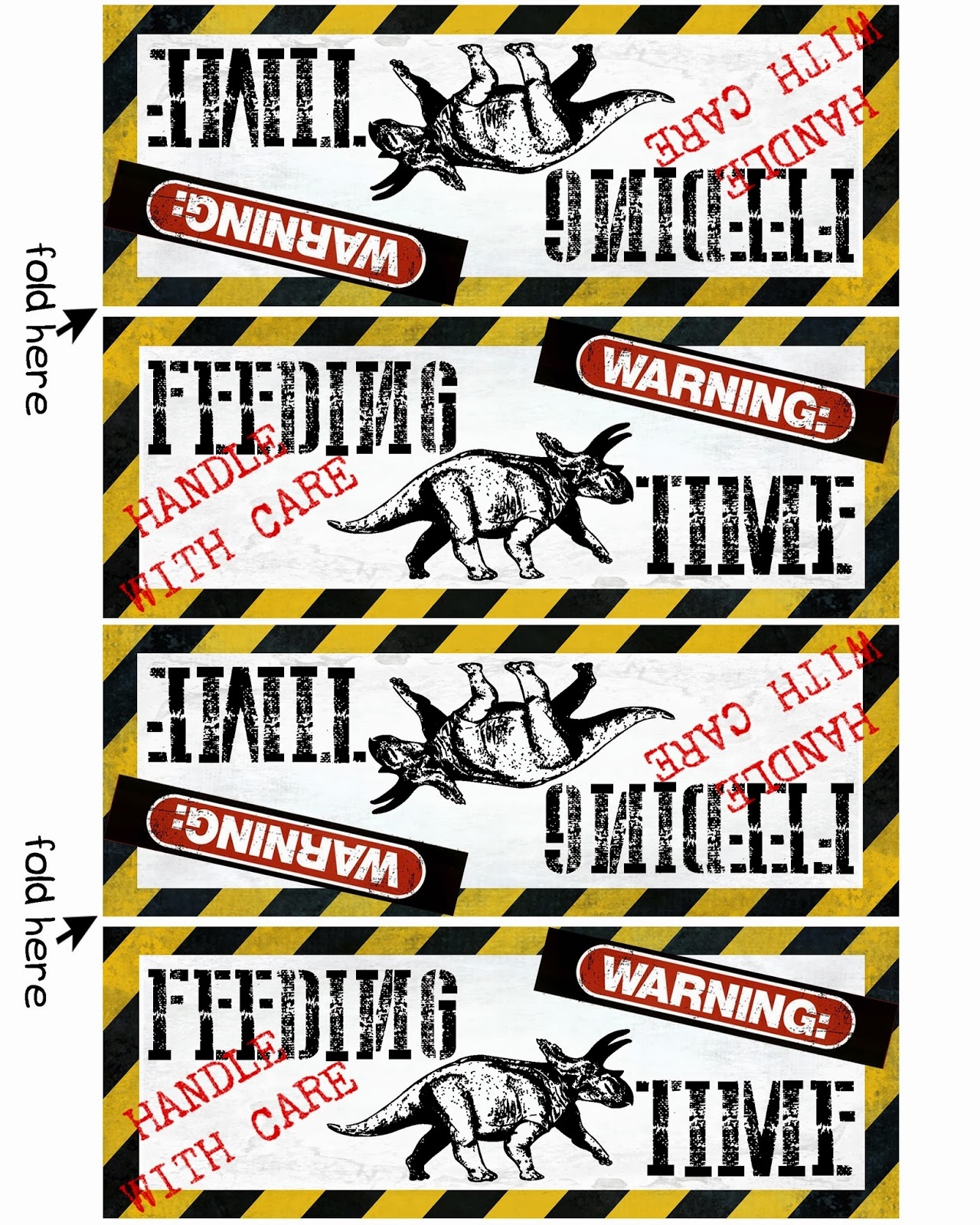 Jurassic Park Free Printables