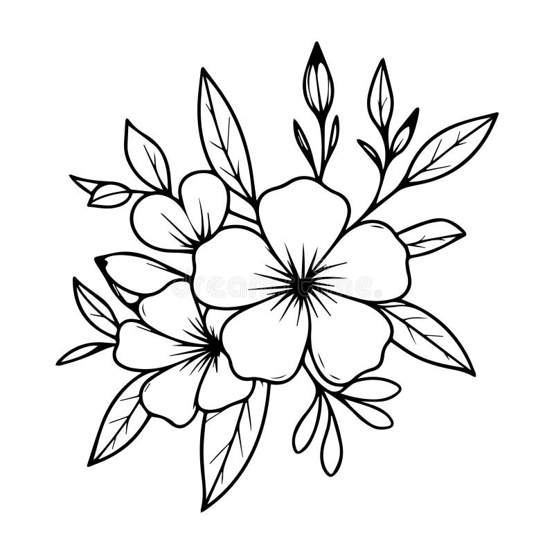 Free Printable Flower Coloring Pages