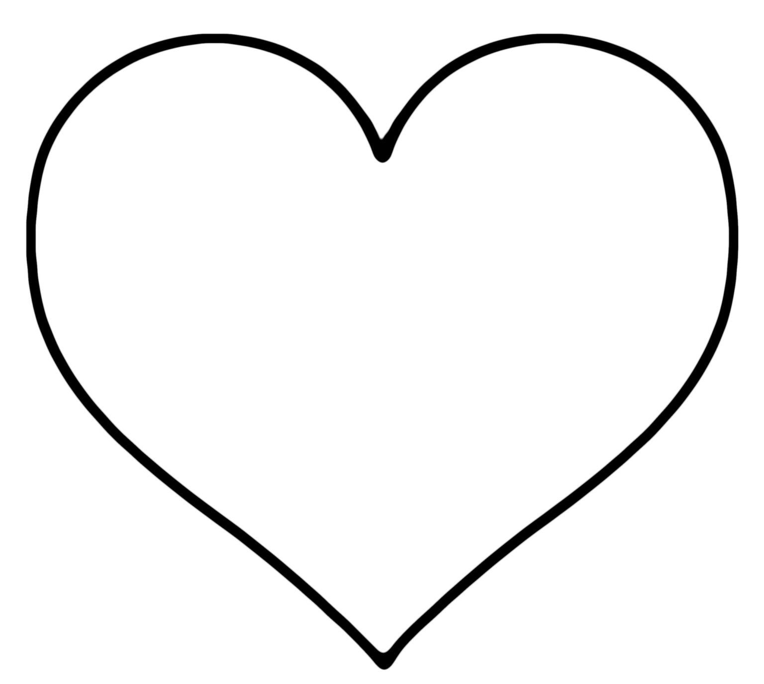 Free Pattern For Heart Template Printable Valentine s Day