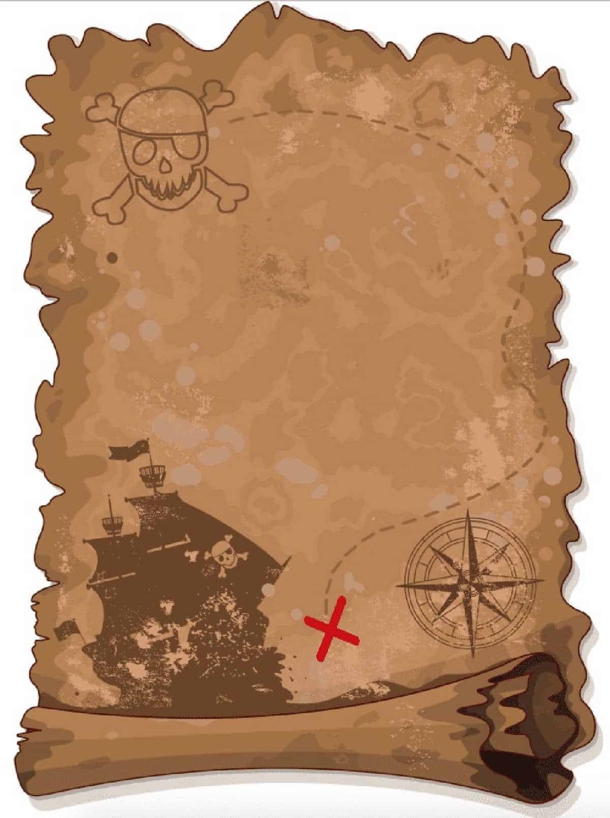 Free Printable Pirate Treasure Map