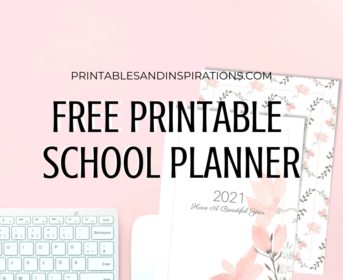Free Printable 2024 2025 School Planner Printables And Inspirations