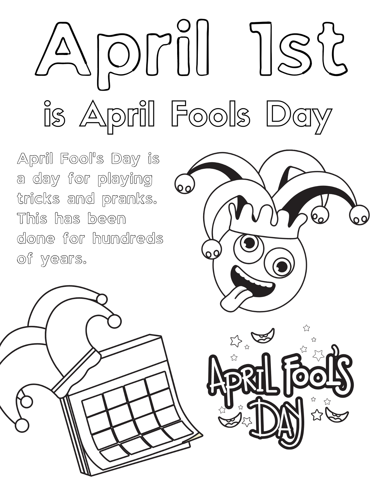 Free Printable April Coloring Pages Two Kids And A Coupon
