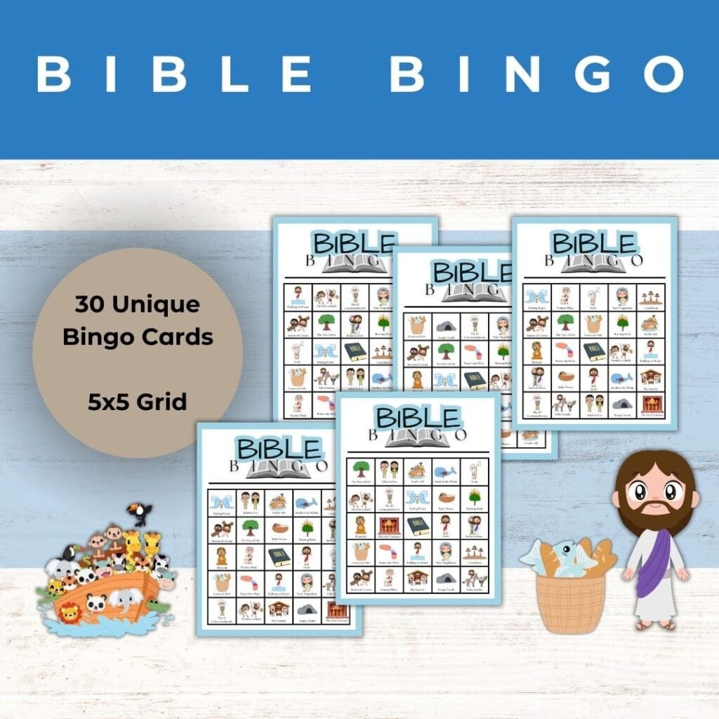 Free Printable Bible Bingo Healing Home