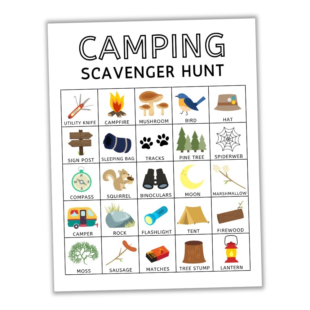 Free Scavenger Hunt Printables