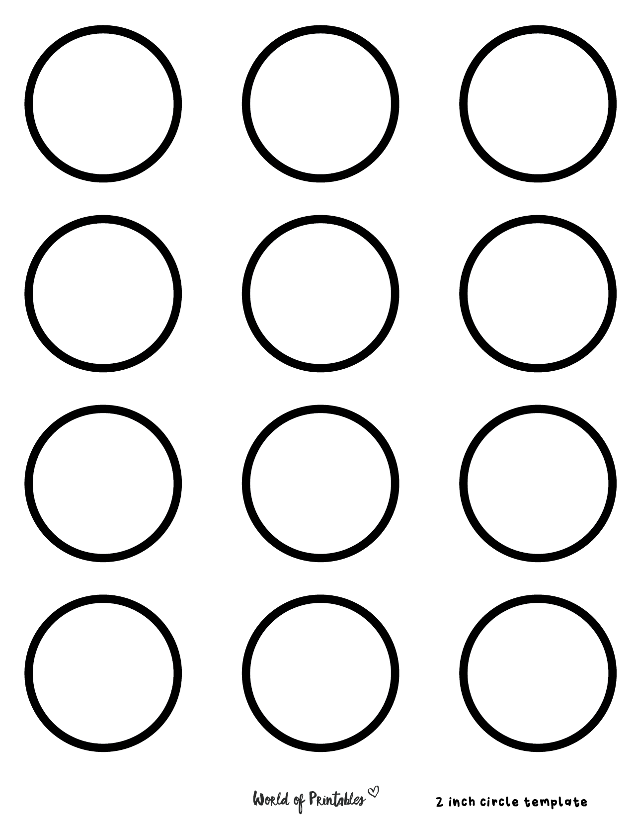 Free Printable Lessons For Circles