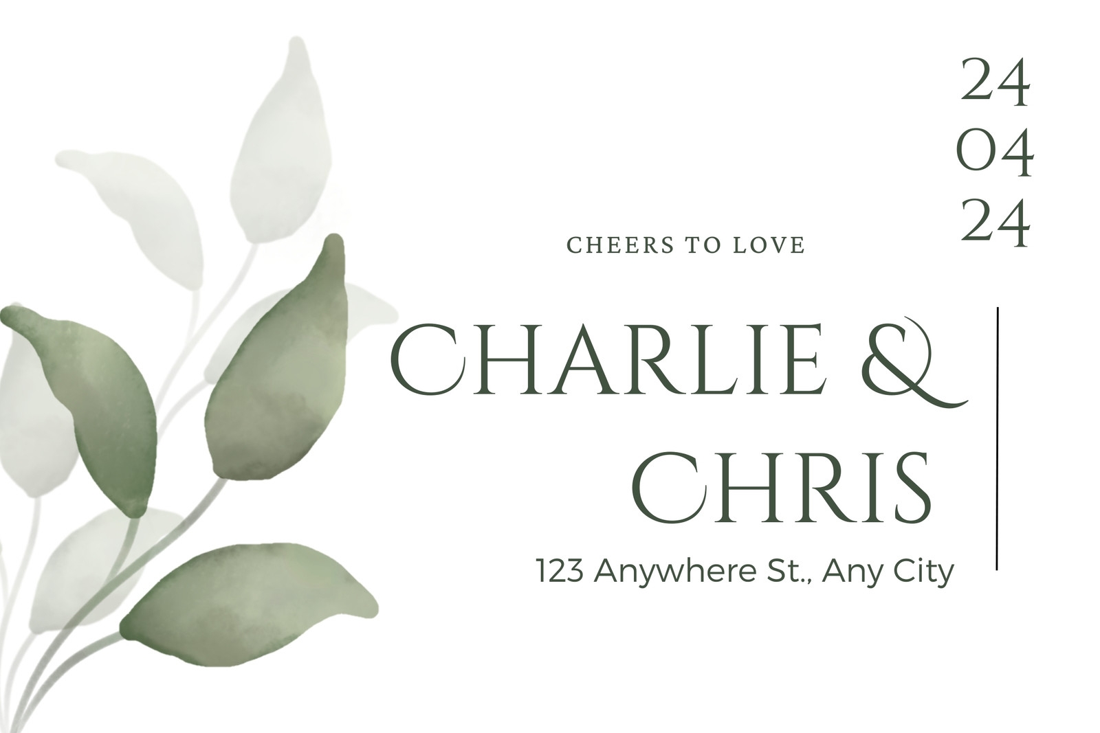 Free Printable Customizable Wedding Label Templates Canva