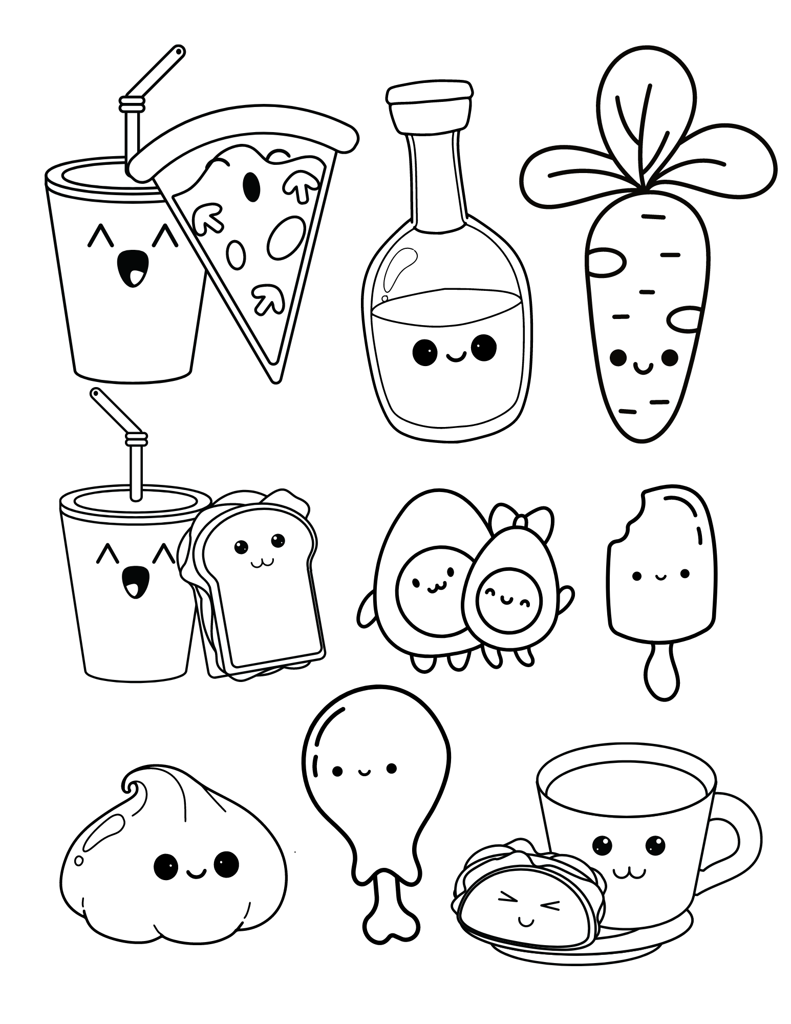 Free Kawaii Printables