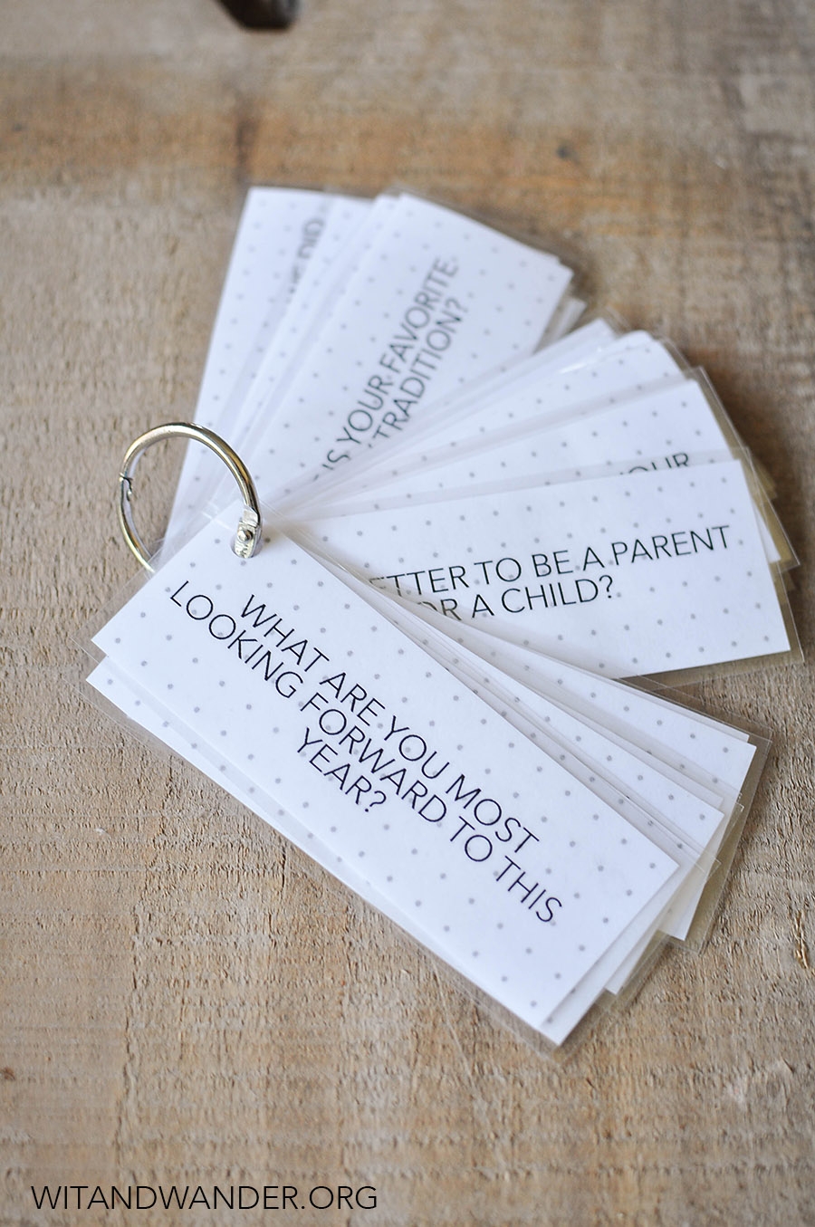 Free Printable Dinner Table Talk Cards Our Handcrafted Life
