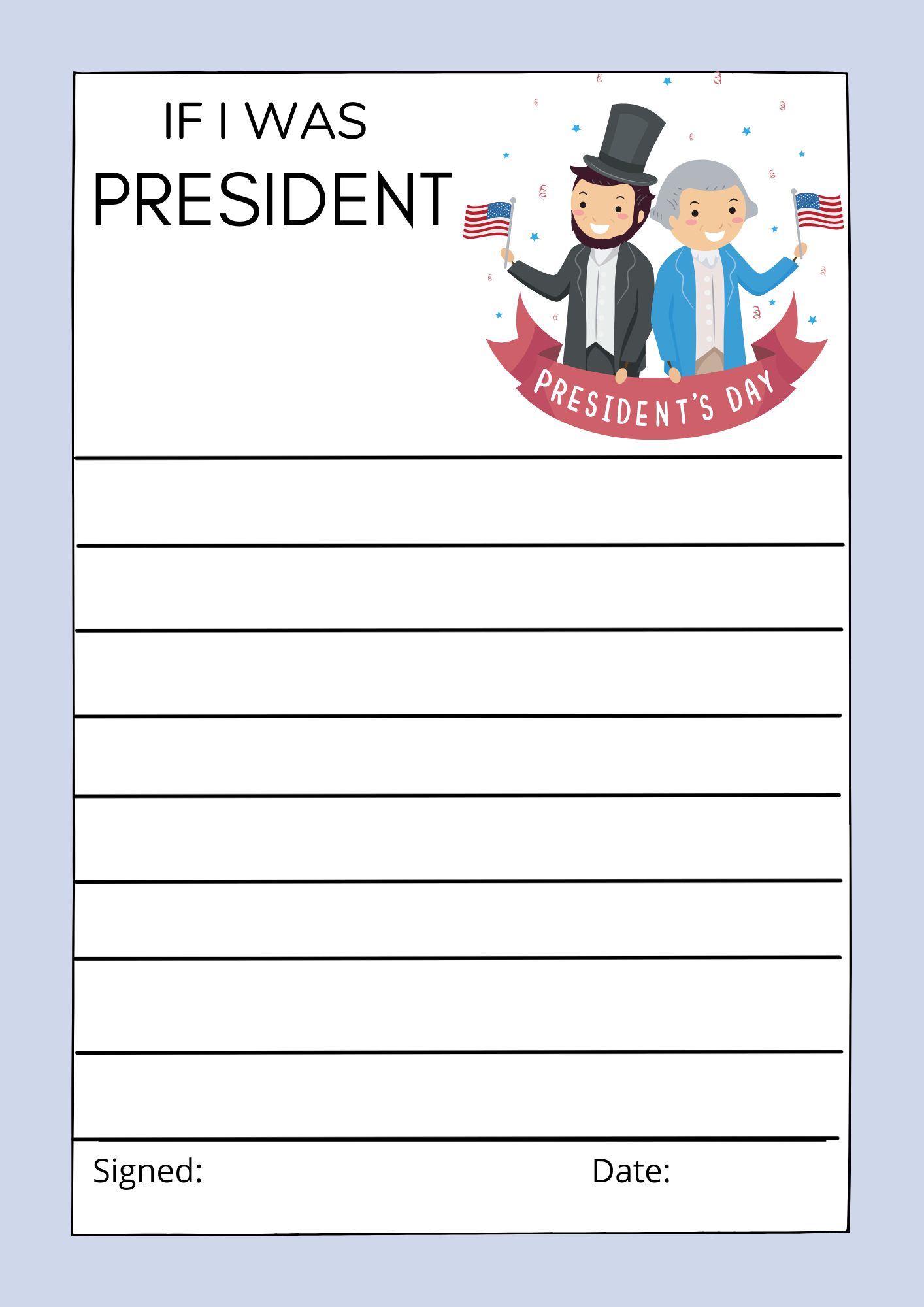 Free Printable Writing Prompts