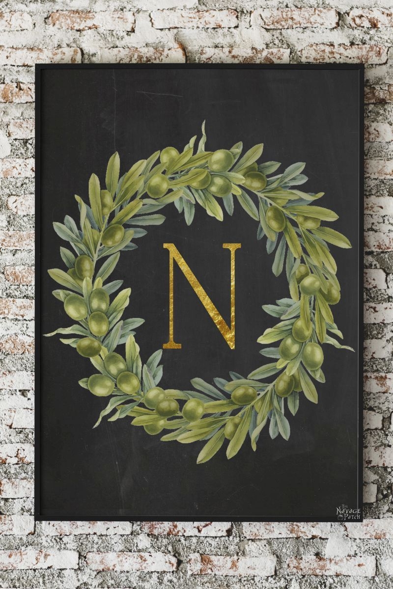 Free Monogram Printables