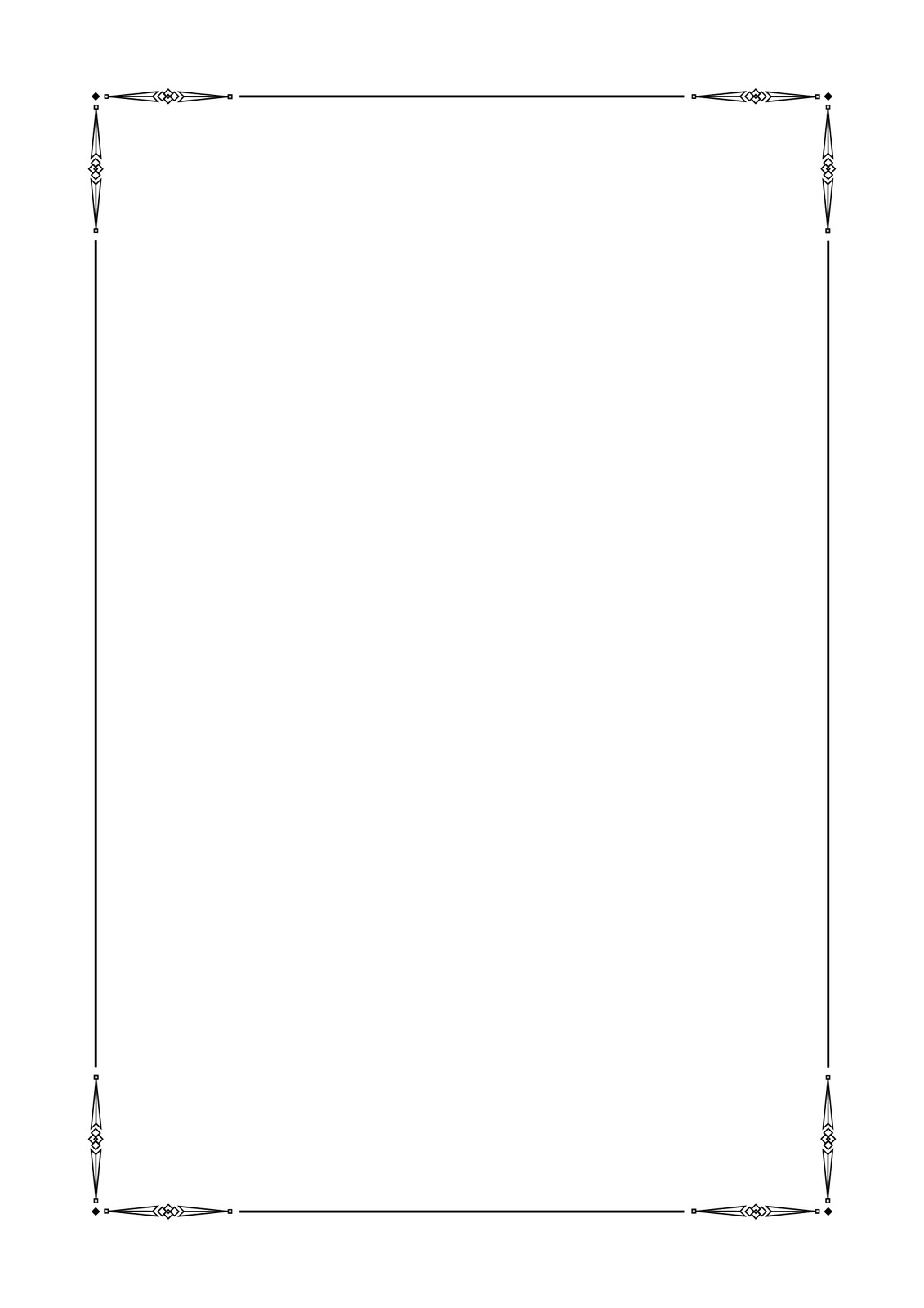 Free Printable Page Border Templates You Can Customize Canva