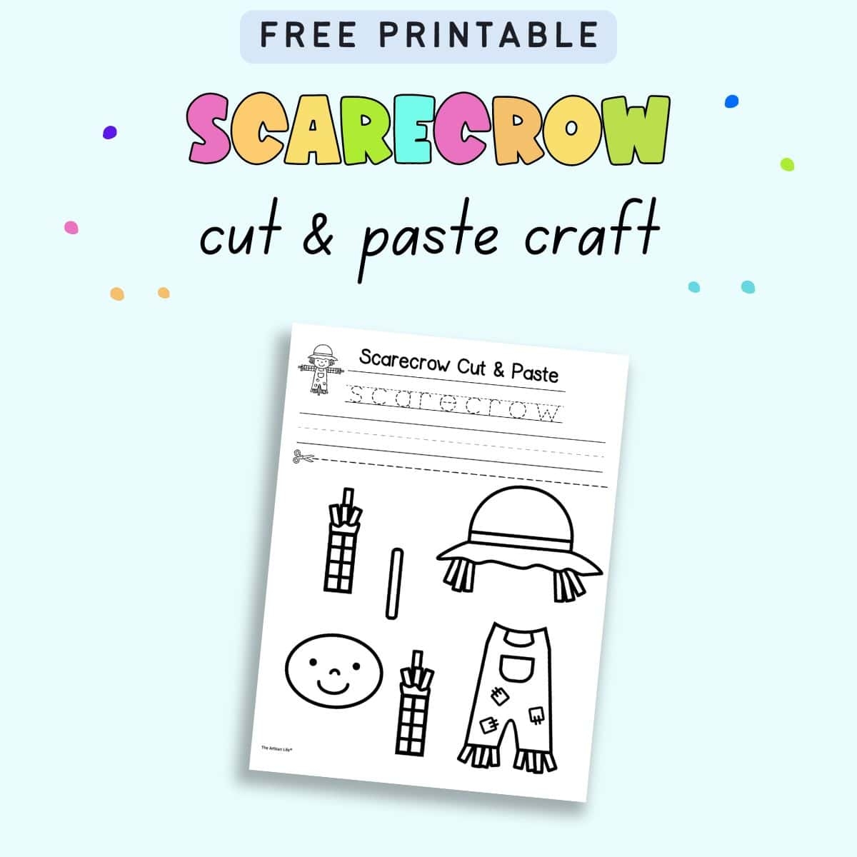 Free Scarecrow Printables