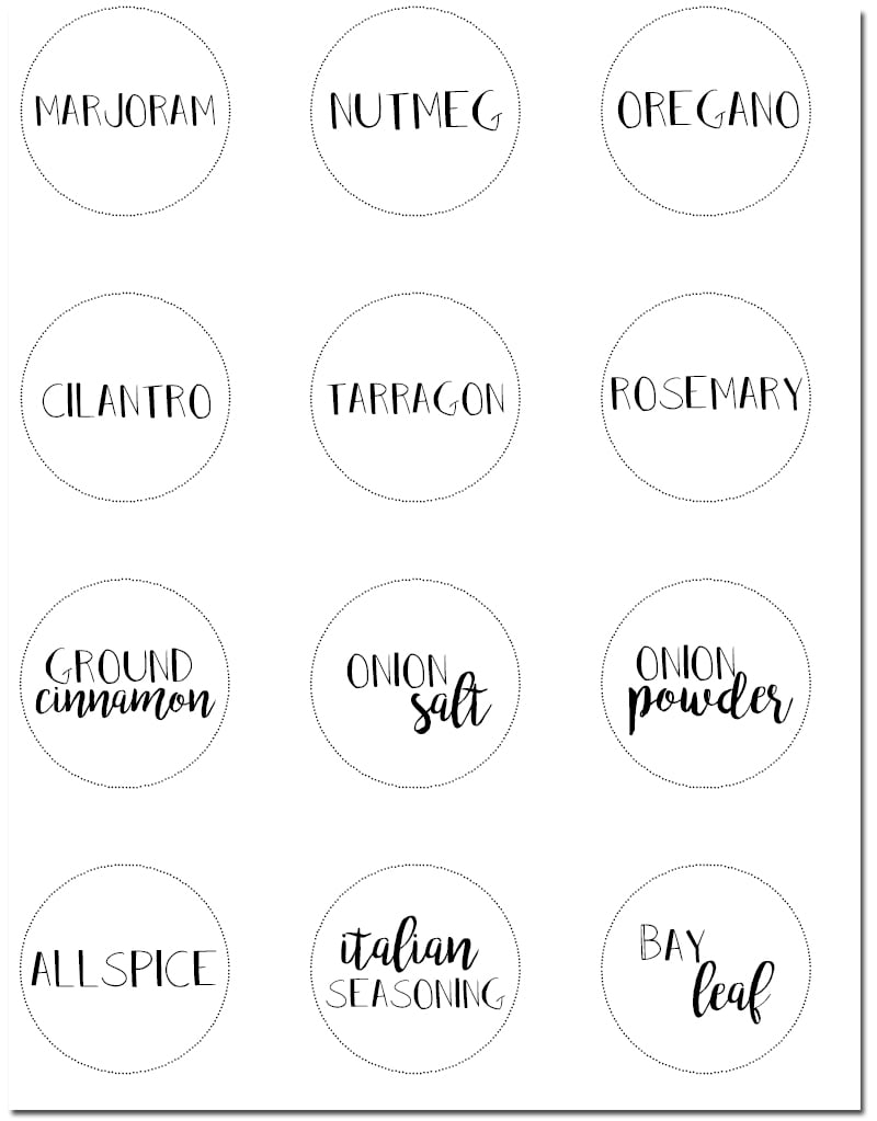 Free Labels Printable