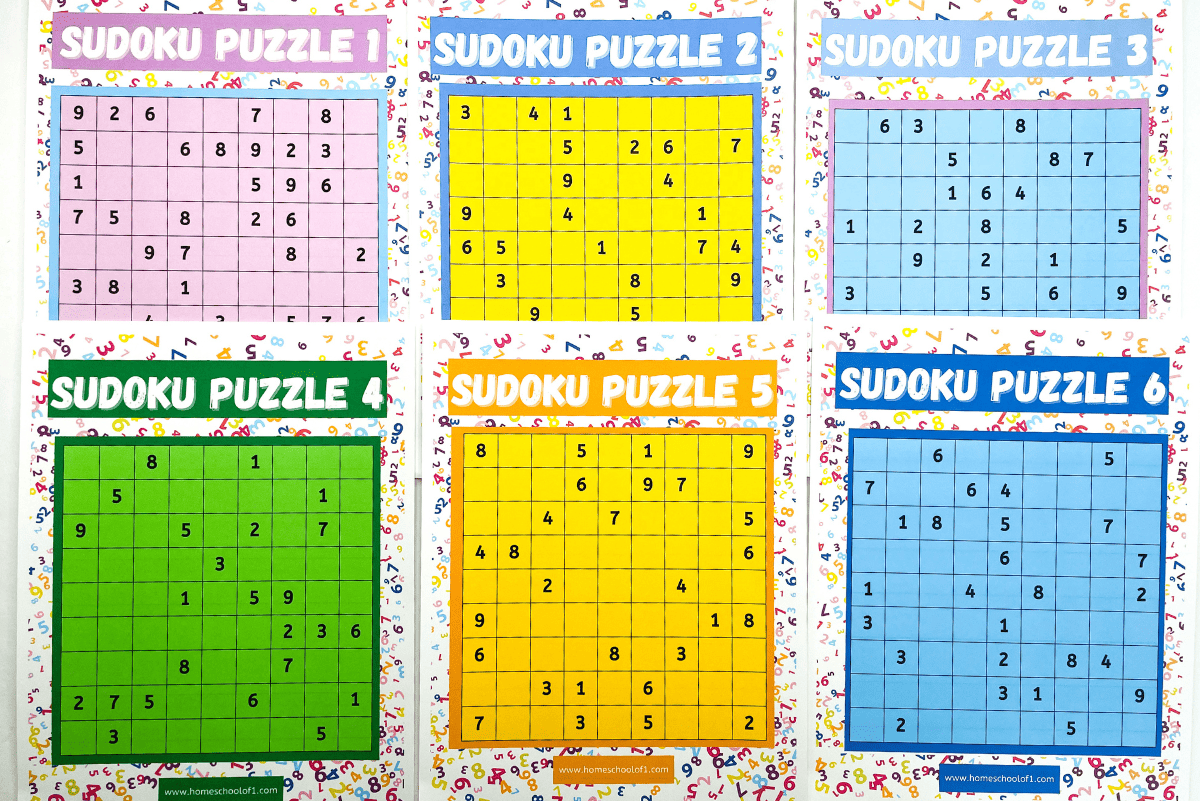 Free Sudoku Printable