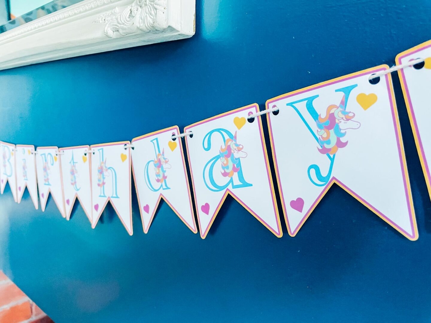 Free Printable Unicorn Banner Printable Extraordinary Chaos