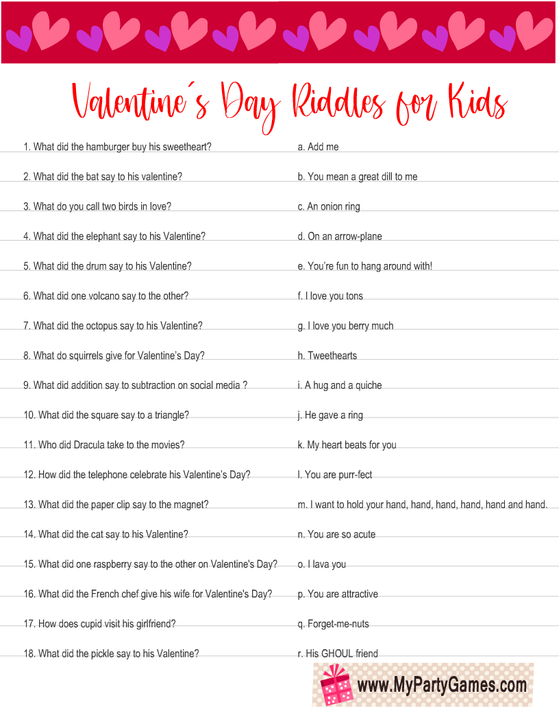 Free Printable Riddles With Answers