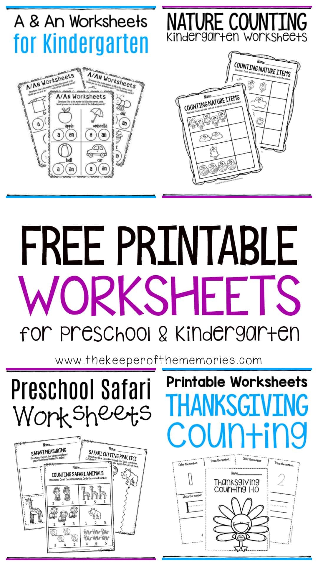 Kindergarten Worksheets Free Printables
