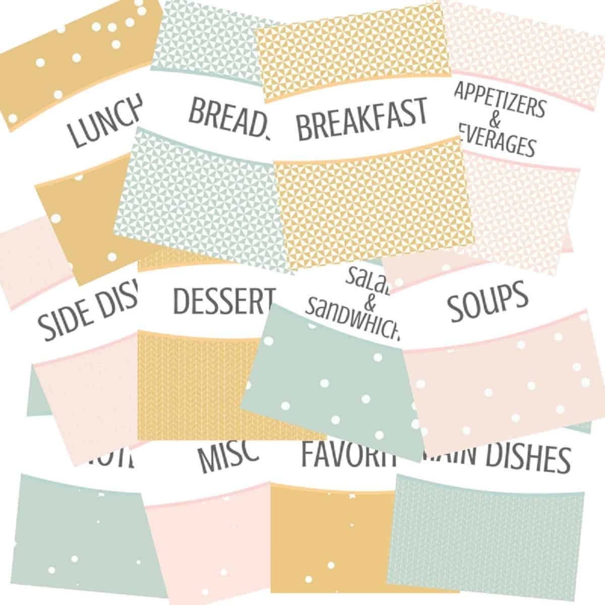 Free Recipe Binder Printables I Scream For Buttercream
