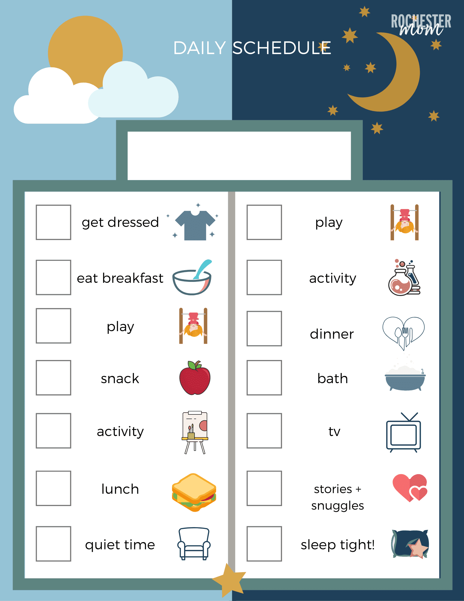 Free Printables Morning Routine