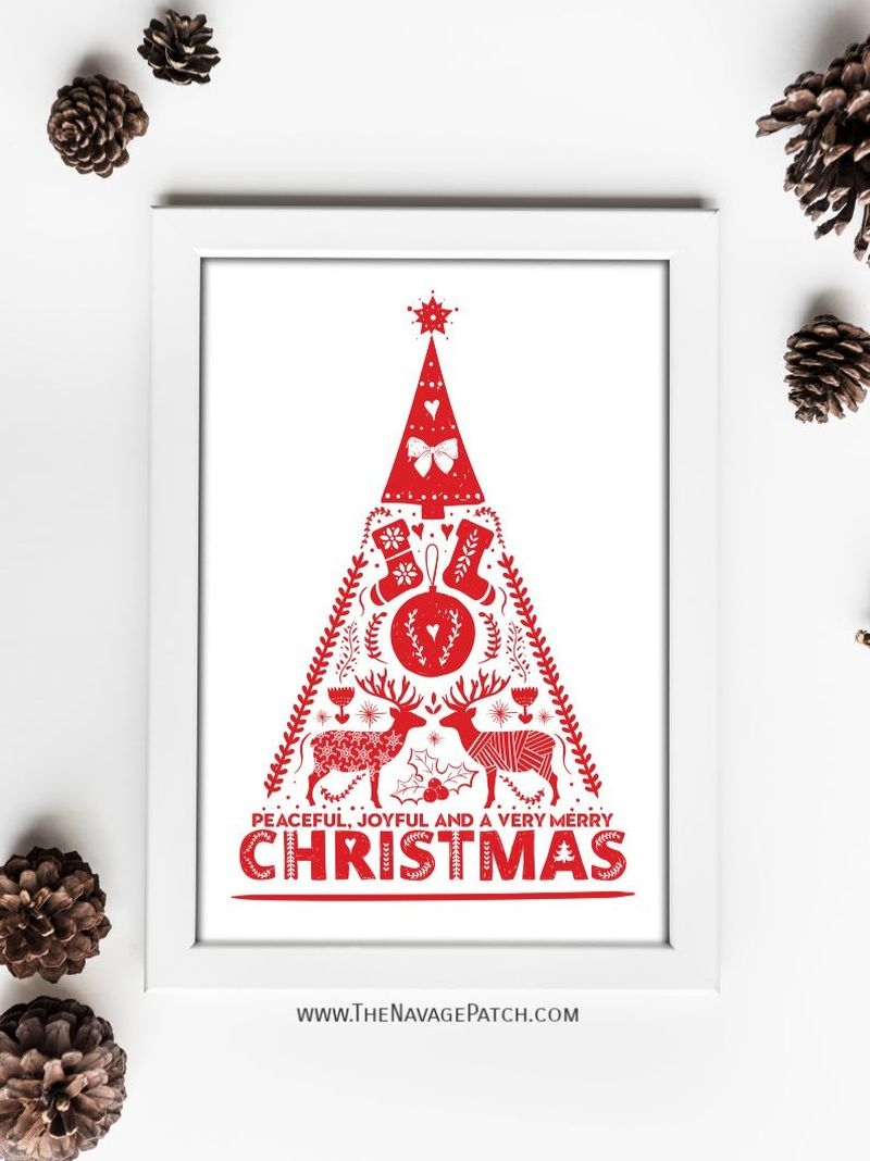 Free Scandinavian Christmas Printables The Navage Patch