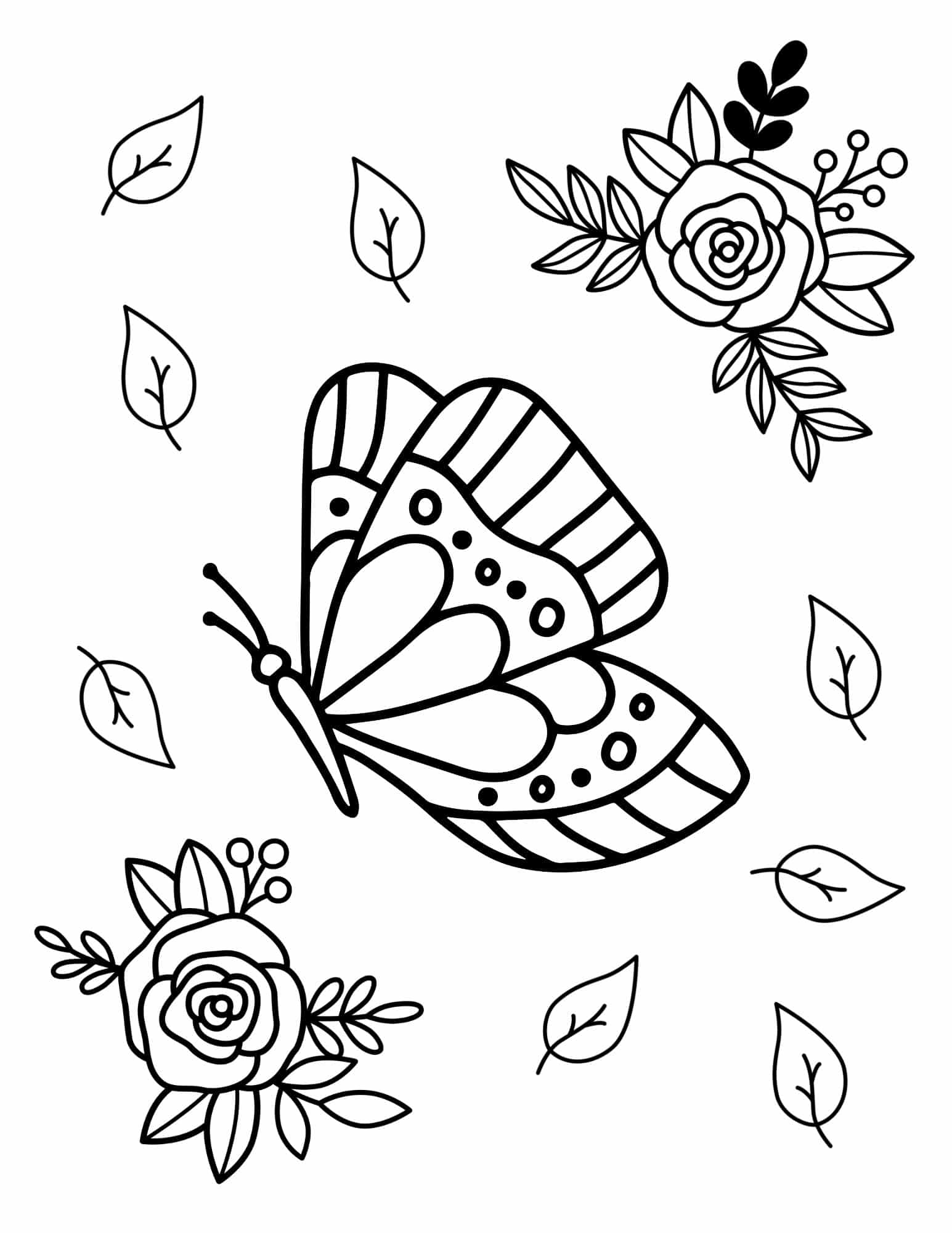 Free Printable Easy Coloring Pages