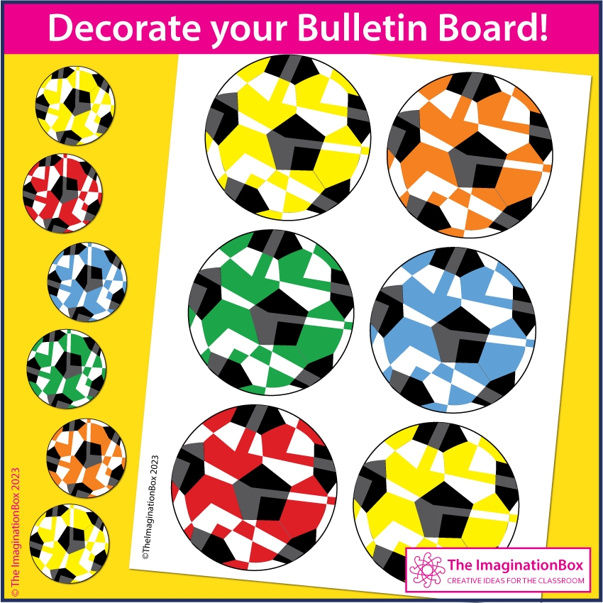 Free Soccer Football Coloring Pages Abstract Art Activity The Imagination Box