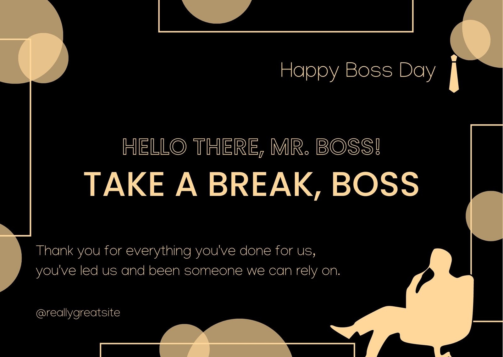 Free To Customize And Print Boss Day Card Templates Canva