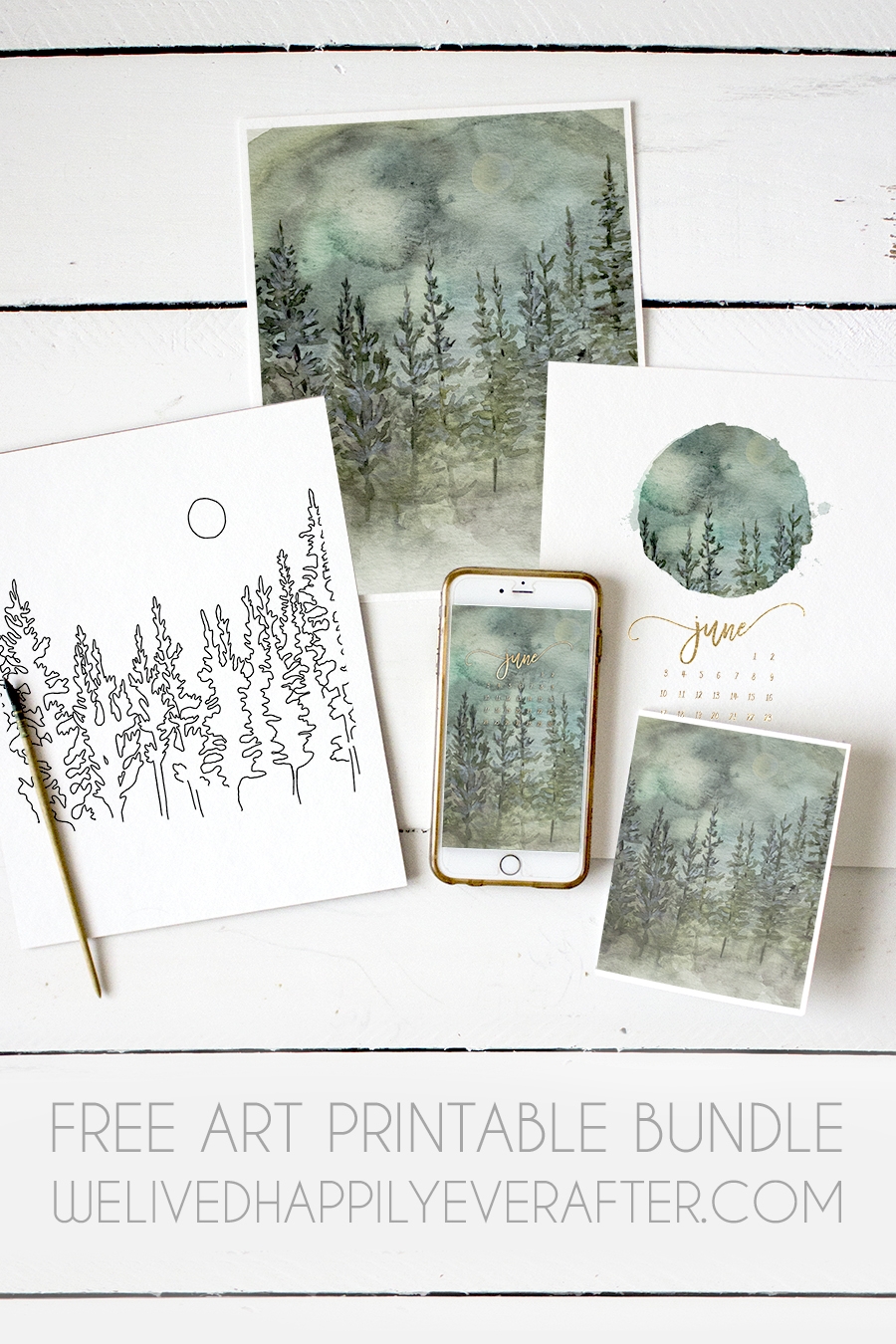 Free Printable Background Art