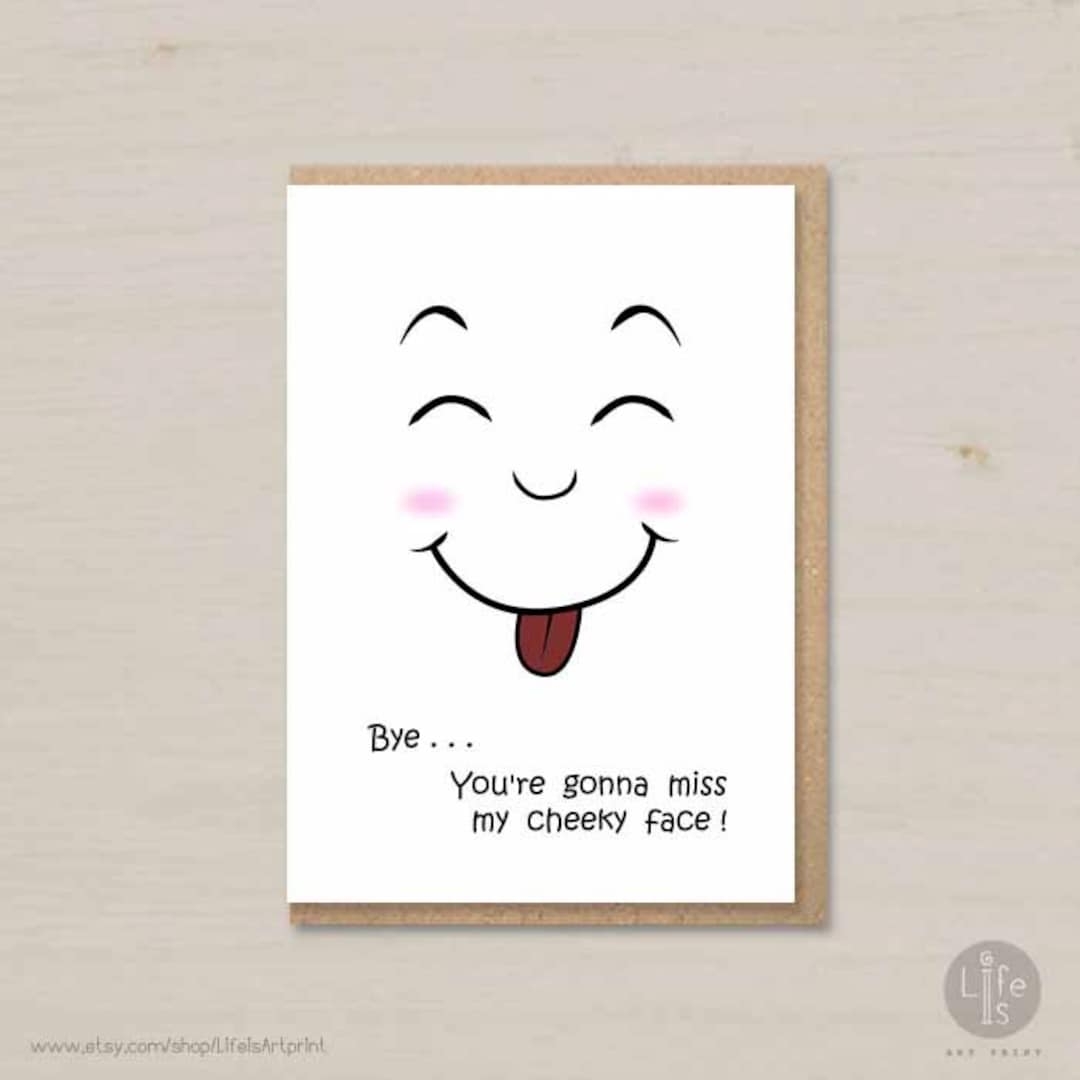 Free Printable Farewell Cards
