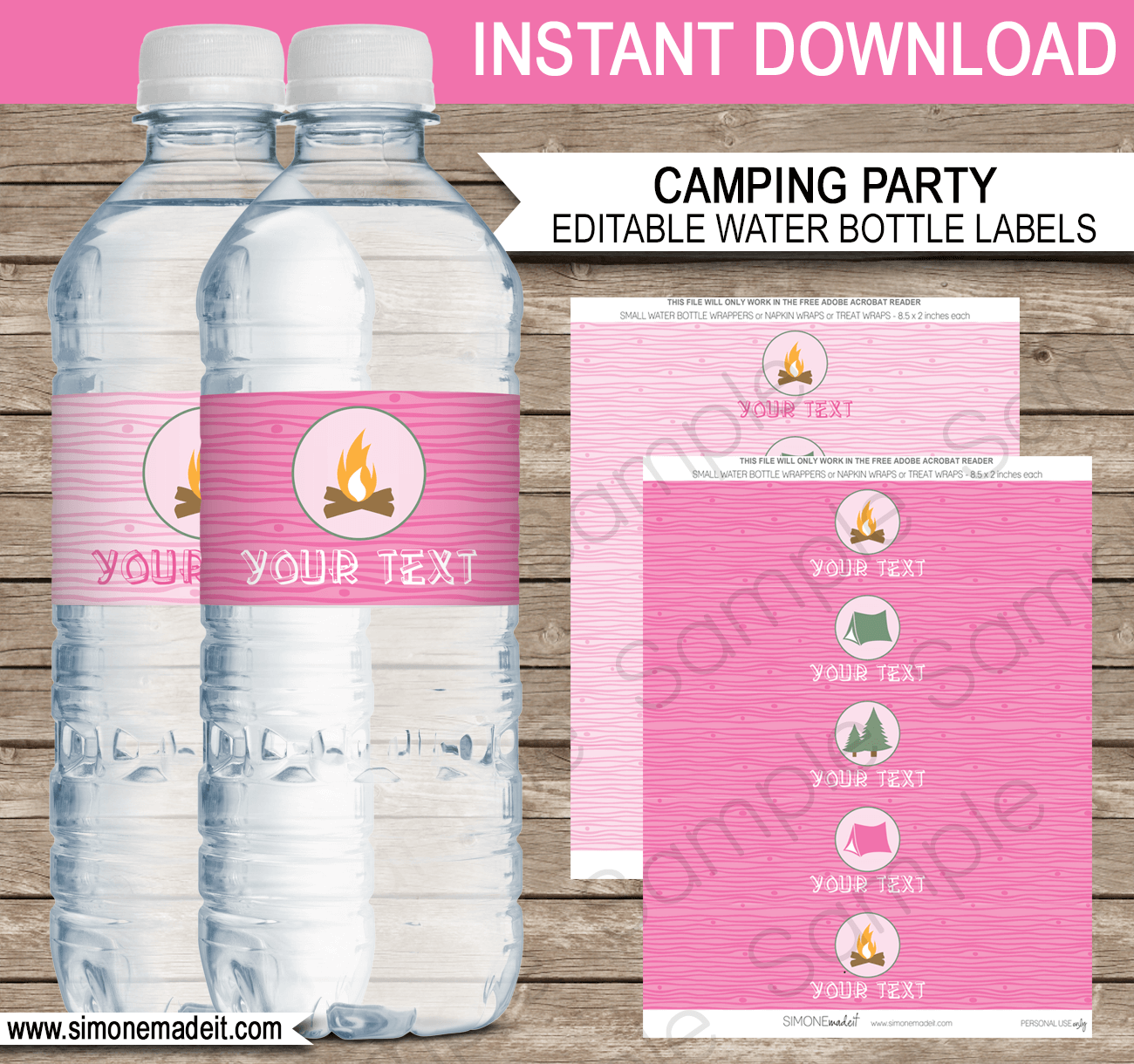 Free Printable Bottle Labels