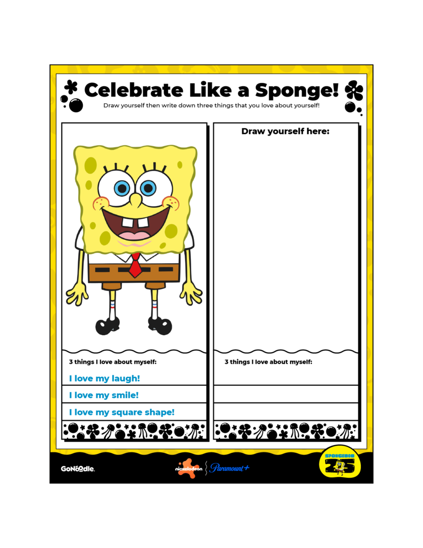 GoNoodle Celebrate Like A Sponge