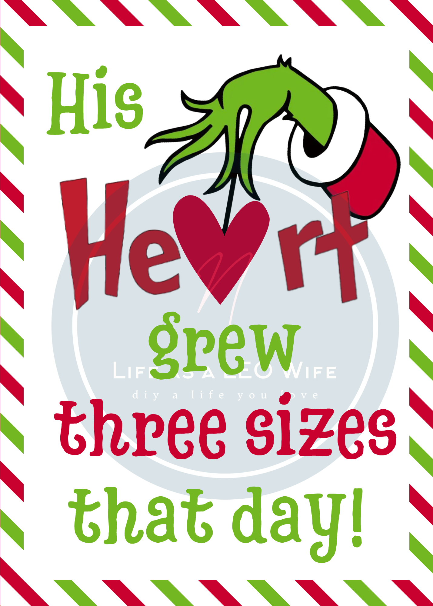 Grinch Printables Free
