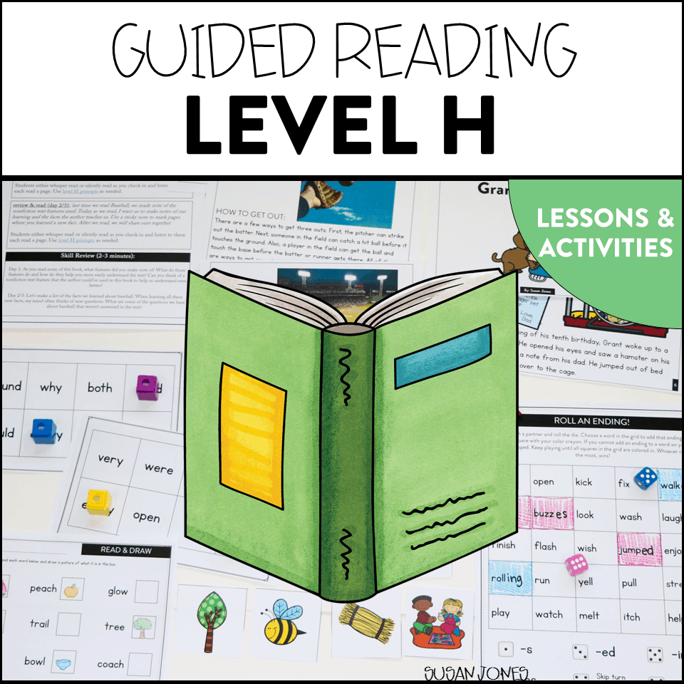 Guided Reading Level H Lessons And Activities Susan Jones Teaching