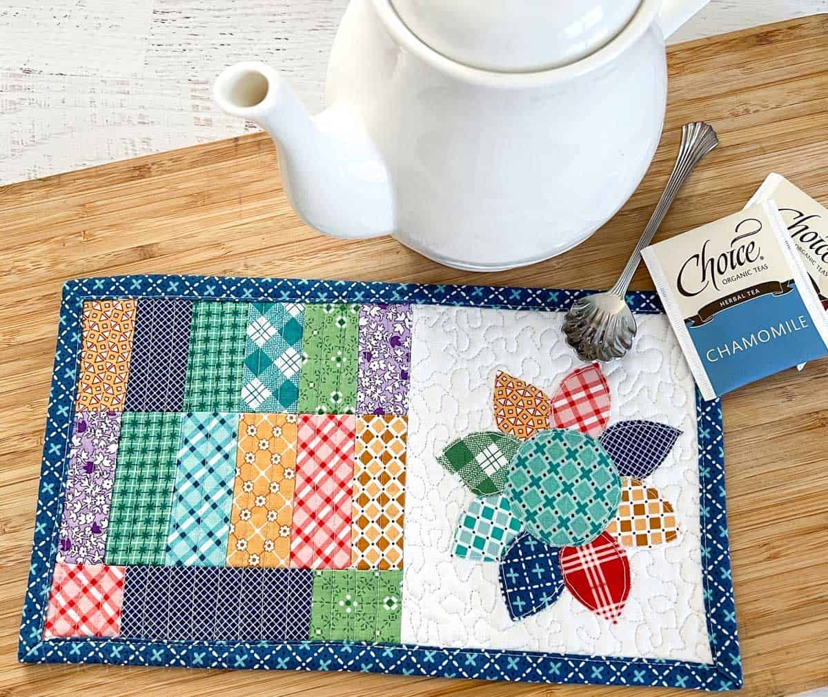 Hearth Home Mug Rug Tutorial The Seasoned Homemaker 