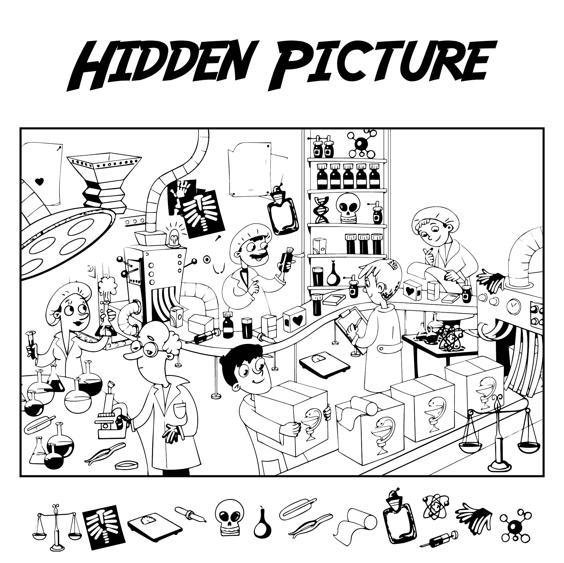 Hidden Pictures For Adults 10 Free PDF Printables Printablee