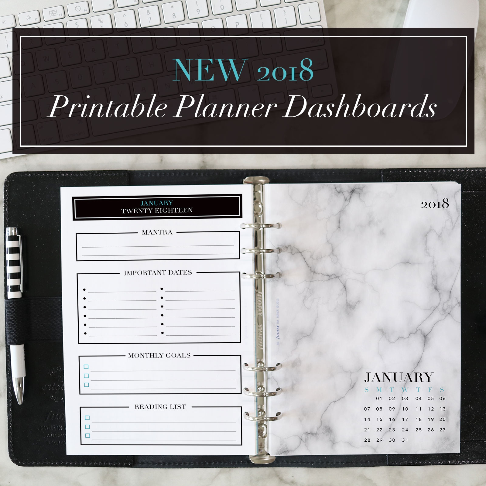 January FREE Planner Printables And Tech Wallpapers Are Here Strange Charmed