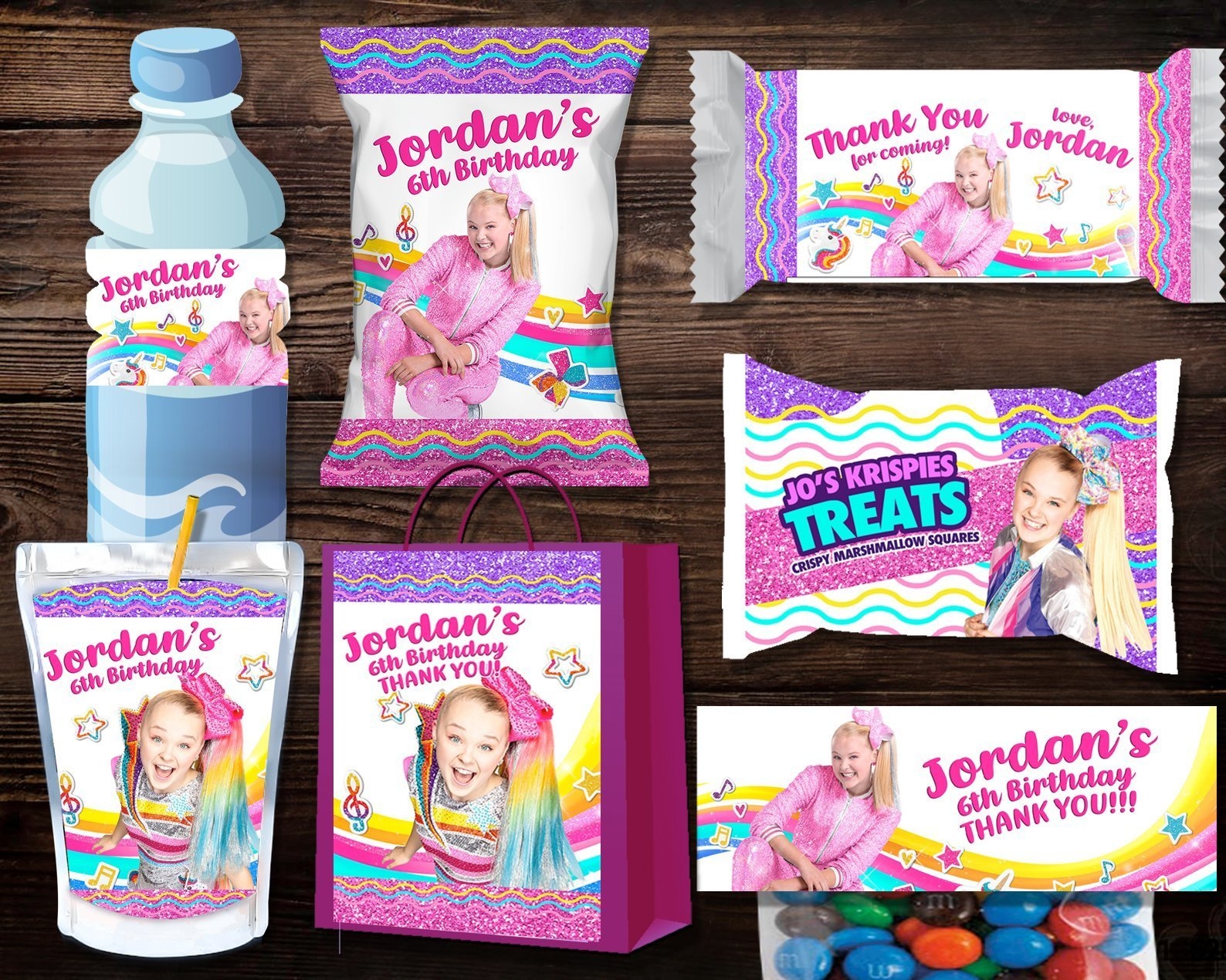Jojo Siwa Party Printables My Party Templates